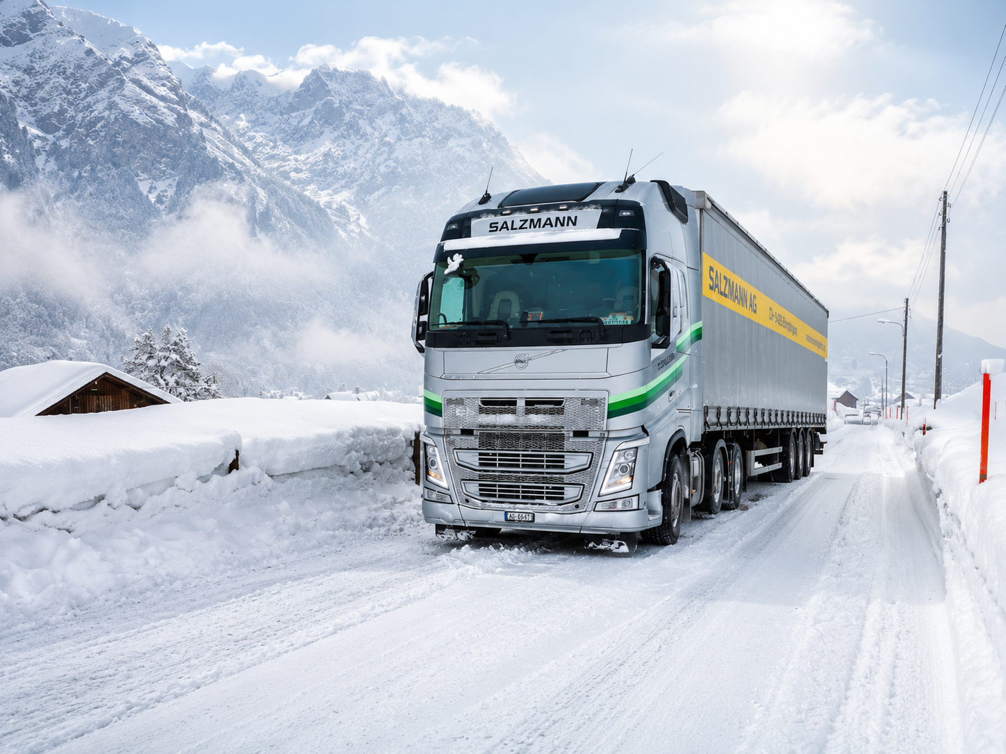 Salzmann AG im Schnee